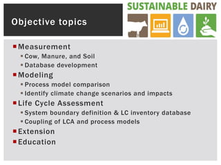 Climate Change Mitigation and Adaptation in Dairy Production Systems of ...
