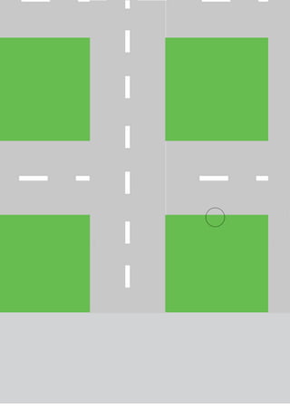 Ruas para maquete de cidade