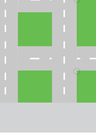 Ruas para maquete de cidade