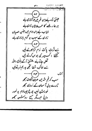 Rubaiyat mirza dabeer