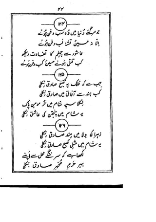 Rubaiyat mirza dabeer