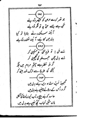 Rubaiyat mirza dabeer