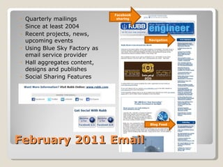 Rubb Building Systems - Email Marketing