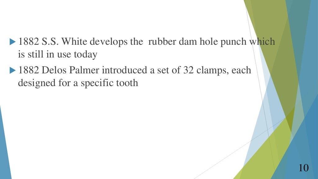 RUBBER DAM IN ENDODONTICS
