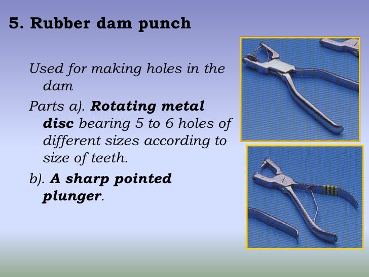 rubber dam isolation rubber dam