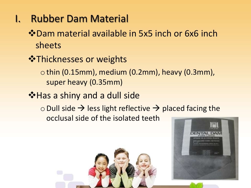 Rubber Dam Dentistry