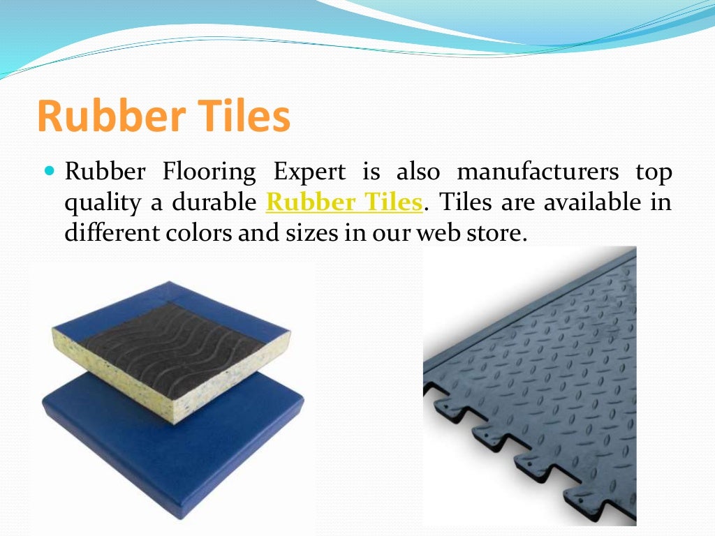 Rubber flooring