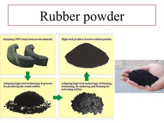 Rubber powder
 