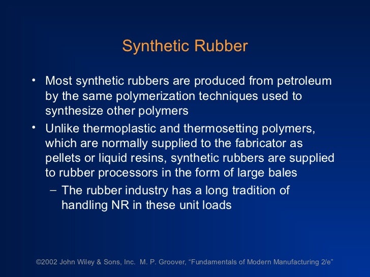 Rubber processing technology