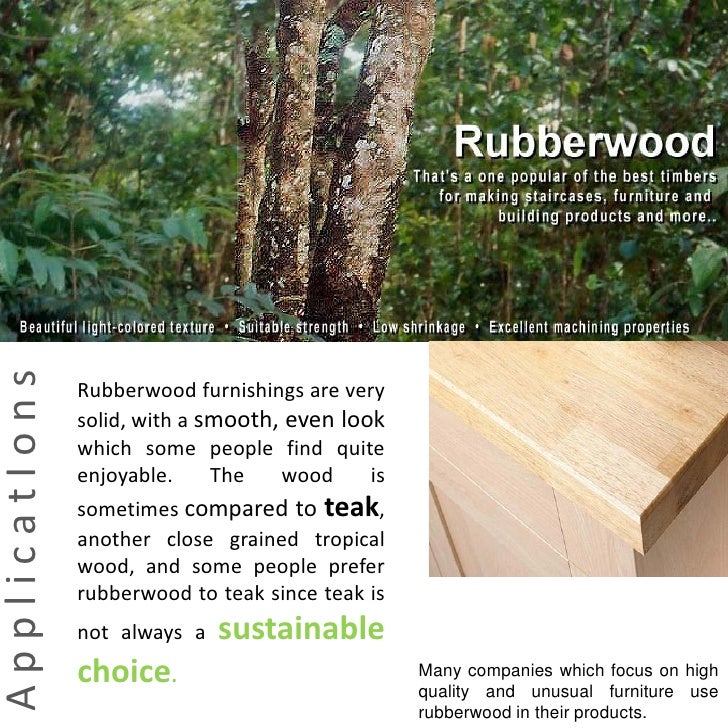 Rubberwood