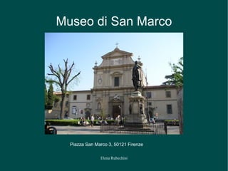 Museo di San Marco ,[object Object]