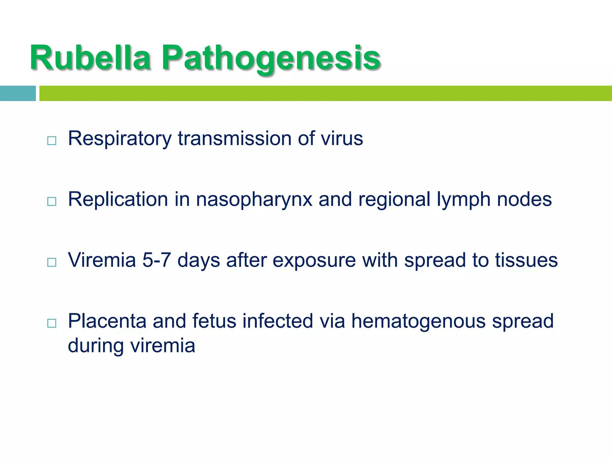 Rubella Infectivity Rubell ppt | PPTX