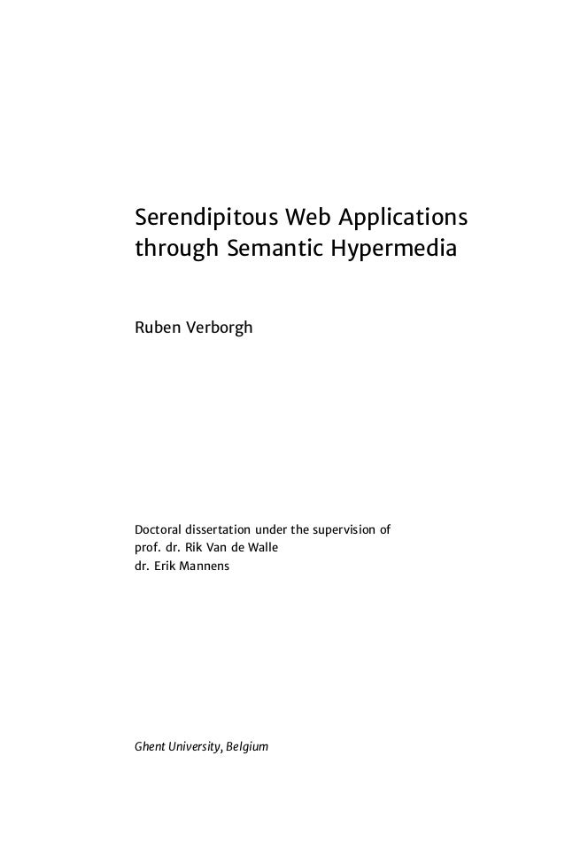 Semantic search phd thesis