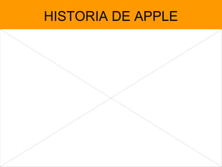 HISTORIA DE APPLE
 
