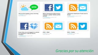 Gracias por su atención
 