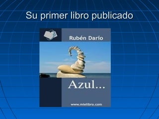 Su primer libro publicado
 