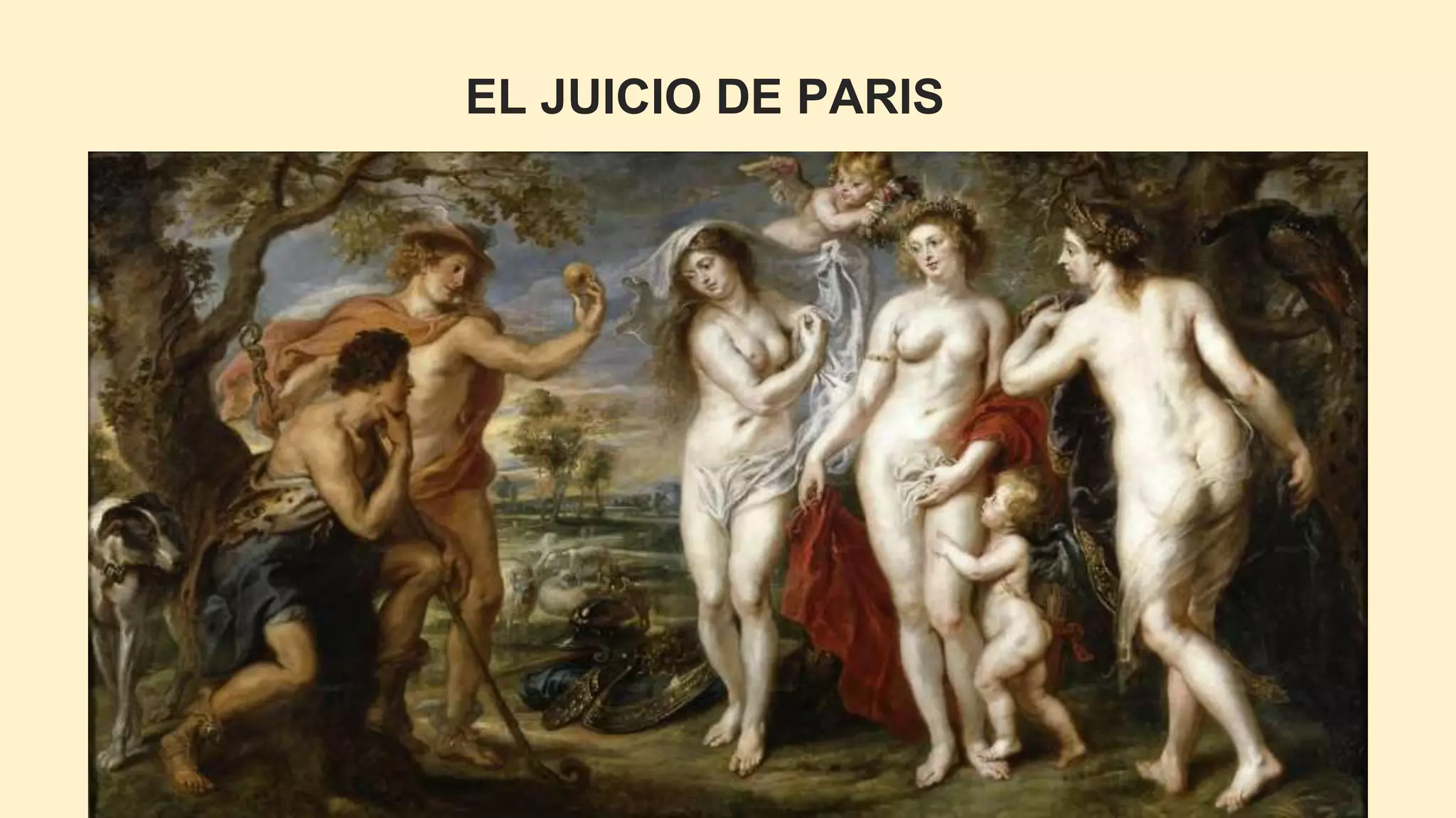EL JUICIO DE PARIS
 