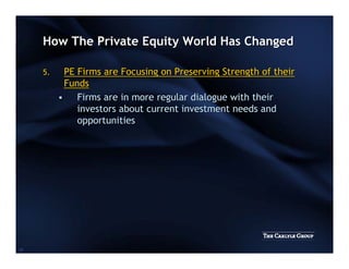 David Rubenstein's SuperReturn Presentation