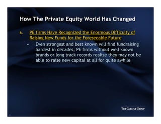 David Rubenstein's SuperReturn Presentation