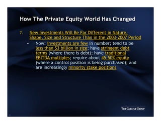 David Rubenstein's SuperReturn Presentation