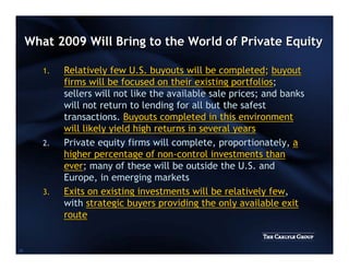 David Rubenstein's SuperReturn Presentation