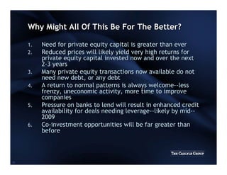 David Rubenstein's SuperReturn Presentation