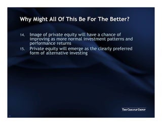 David Rubenstein's SuperReturn Presentation