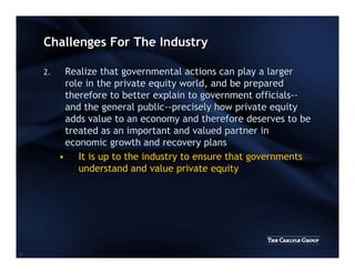 David Rubenstein's SuperReturn Presentation