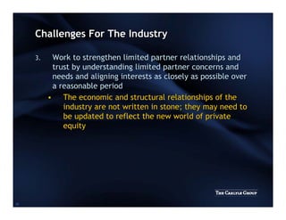 David Rubenstein's SuperReturn Presentation