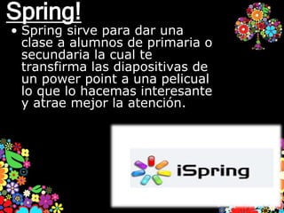 Primaria Spring Quince recursos para psicólogo educativo | PPTX