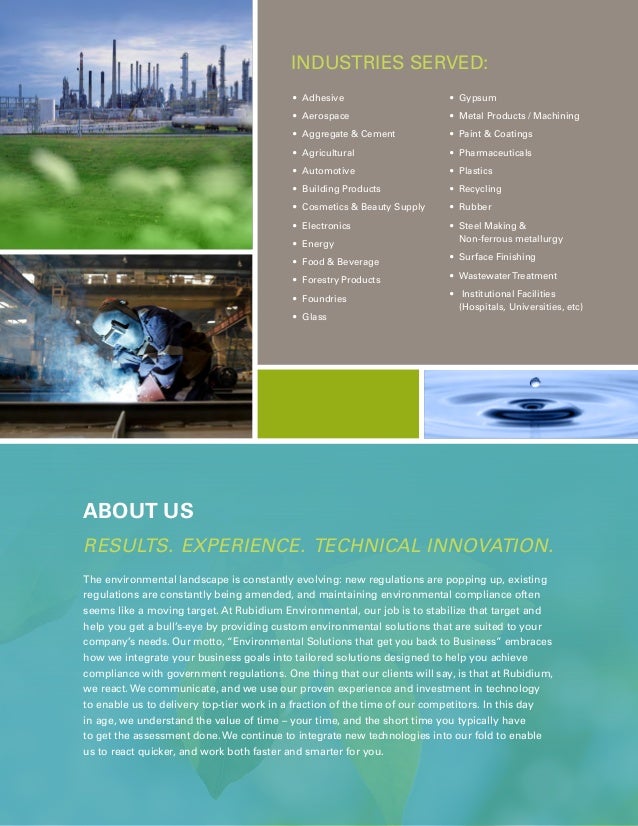 Tree service brochure image