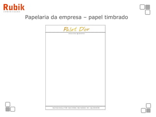 Papelaria da empresa – papel timbrado   