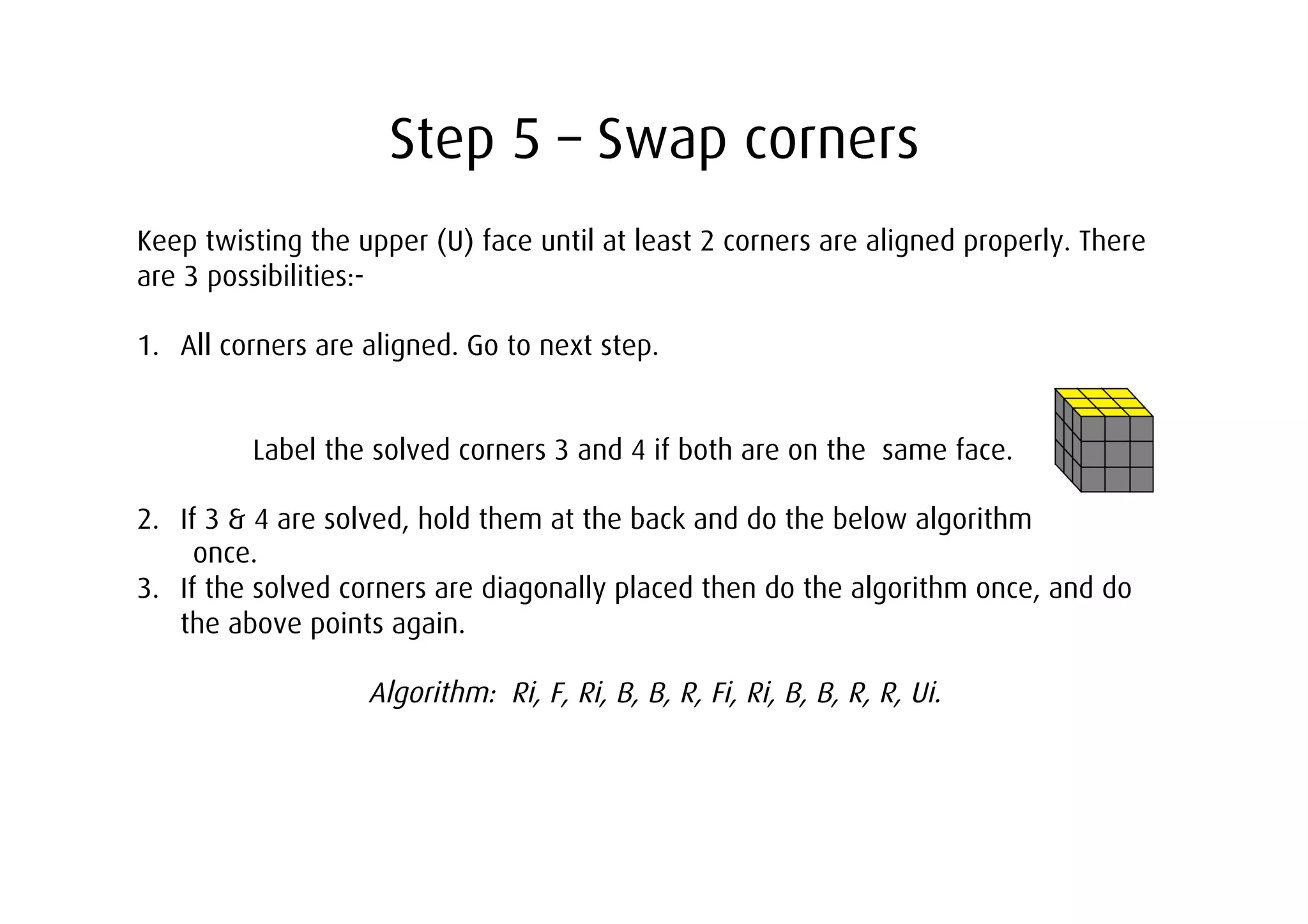 Step By Step Guide For Solving Rubik S Cube Pdf Step By Step Guide For Solving Rubik S Cube Pdf