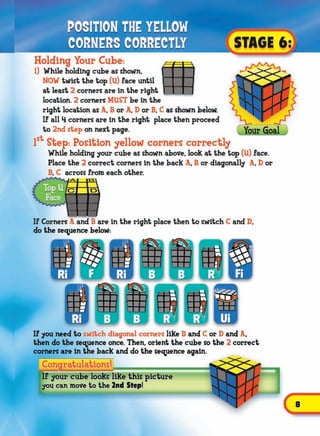 Rubiks cube 3x3_solution-en | PDF