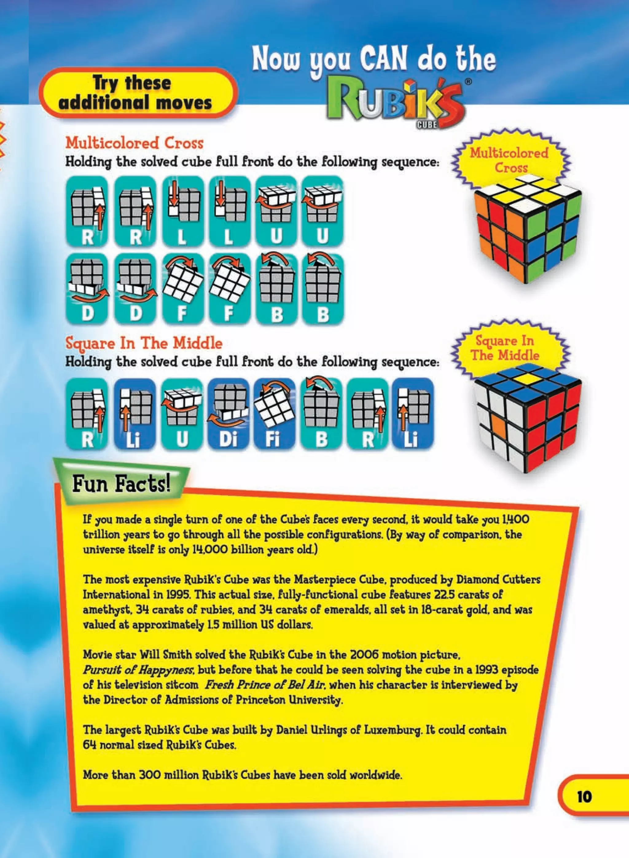 Rubiks cube 3x3_solution-en | PDF