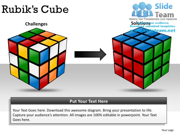 slide cubes