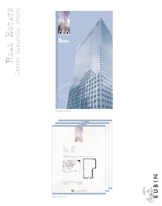 REAL ESTATE
                                    DIRECT MAIL/SELL   SHEETS




SELL SHEETS
                      FRONT COVER




              [
              M]
              A R C
RUBIN
 