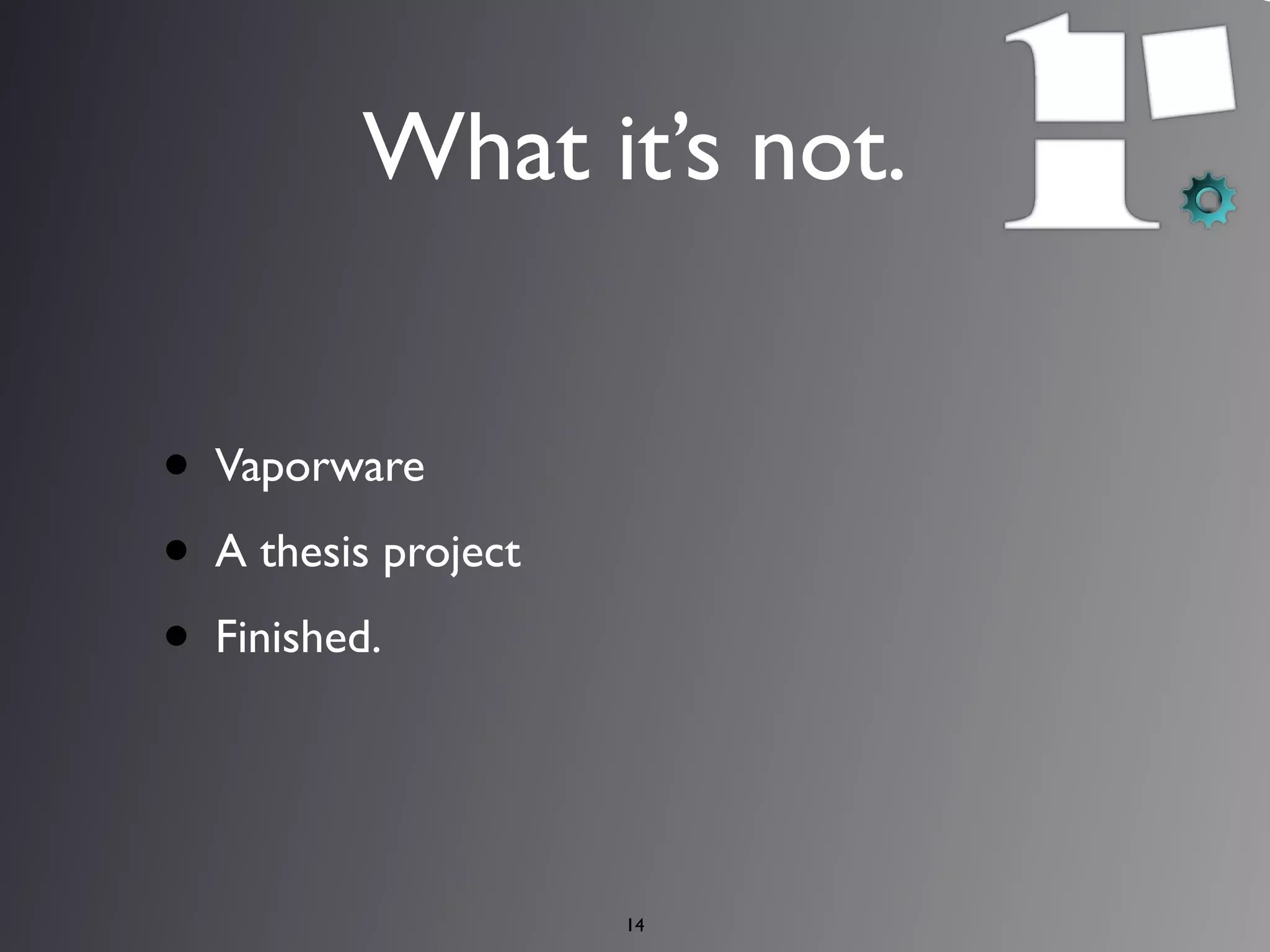 Rubinius - A Tool of the Future