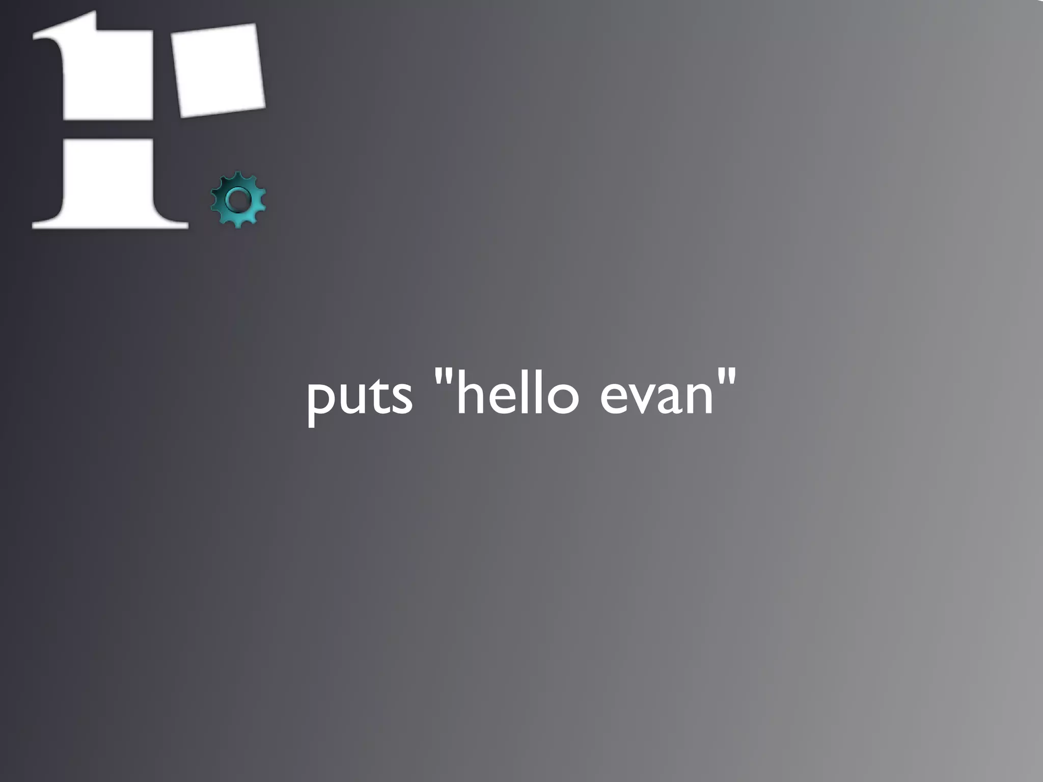 Rubinius - A Tool of the Future