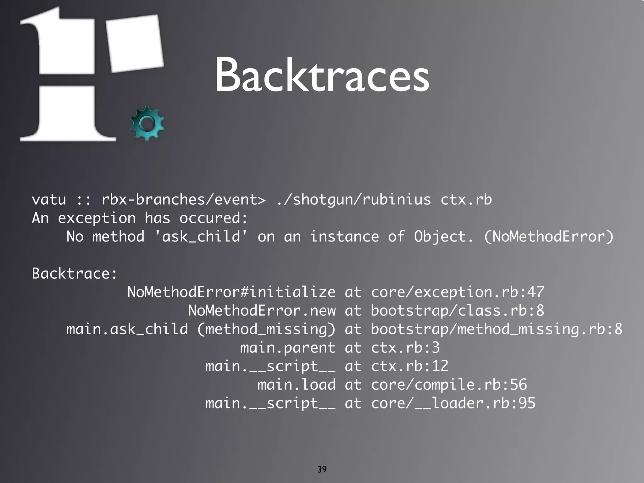 Rubinius - A Tool of the Future