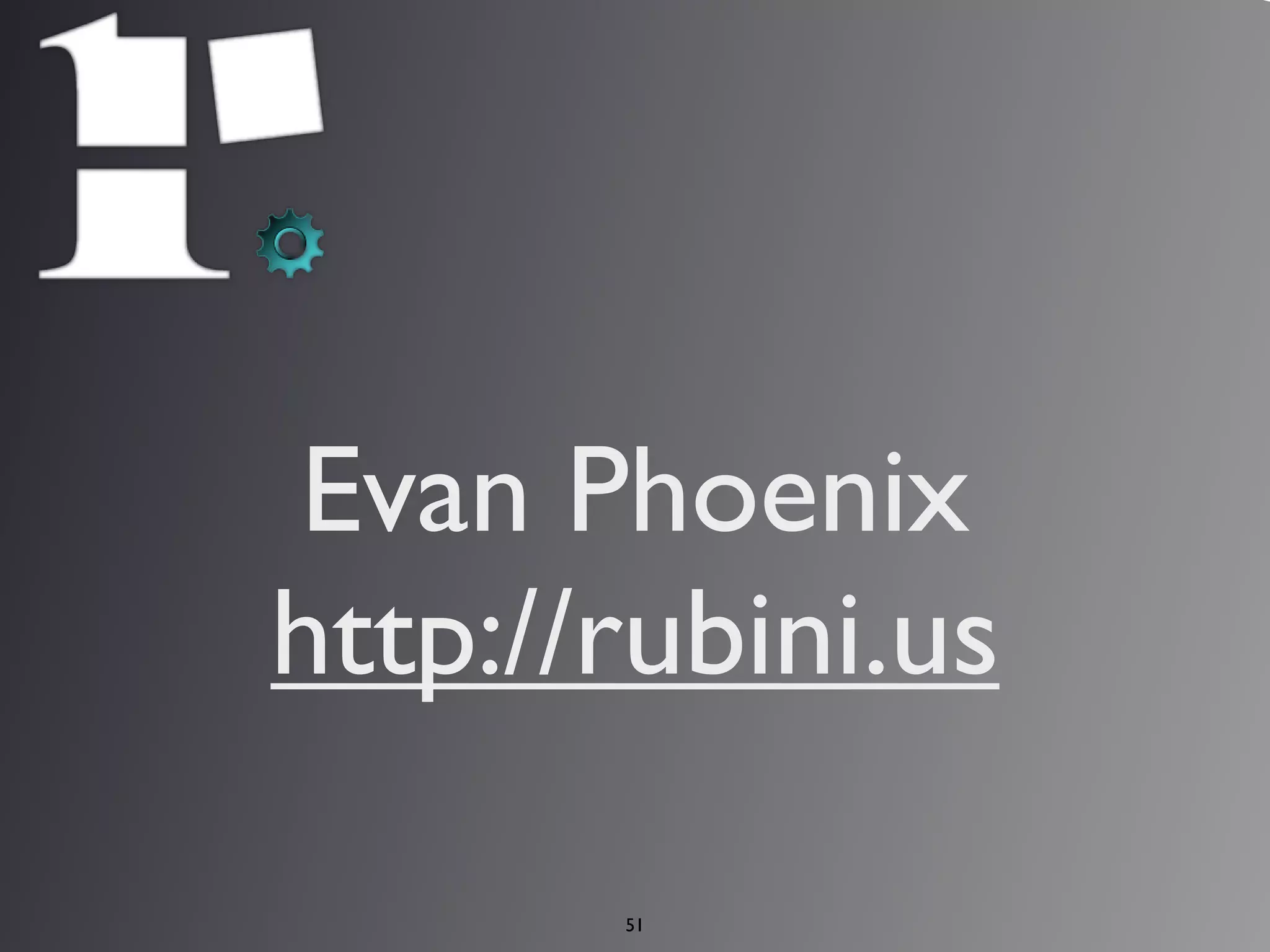 Rubinius - A Tool of the Future