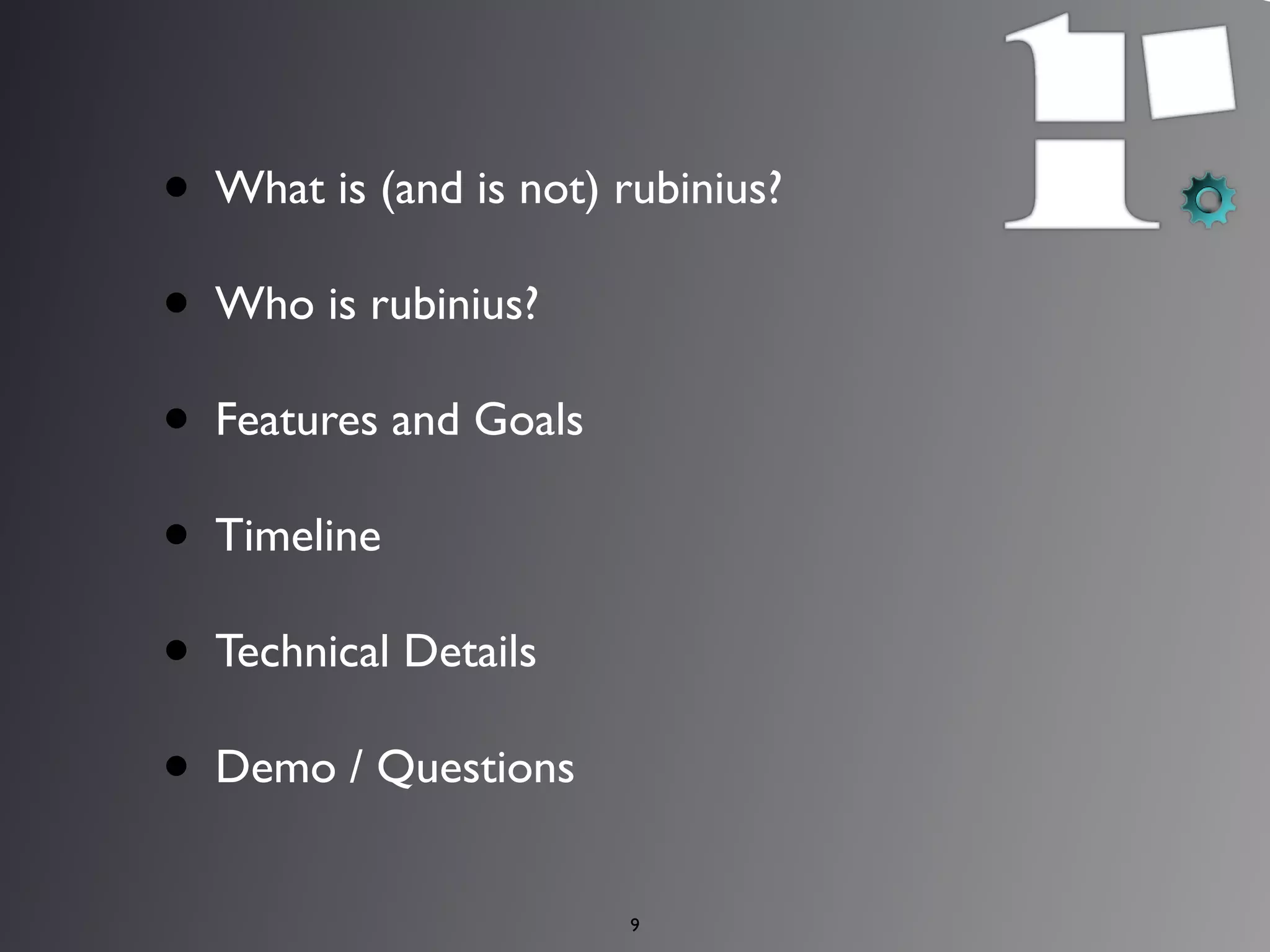 Rubinius - A Tool of the Future