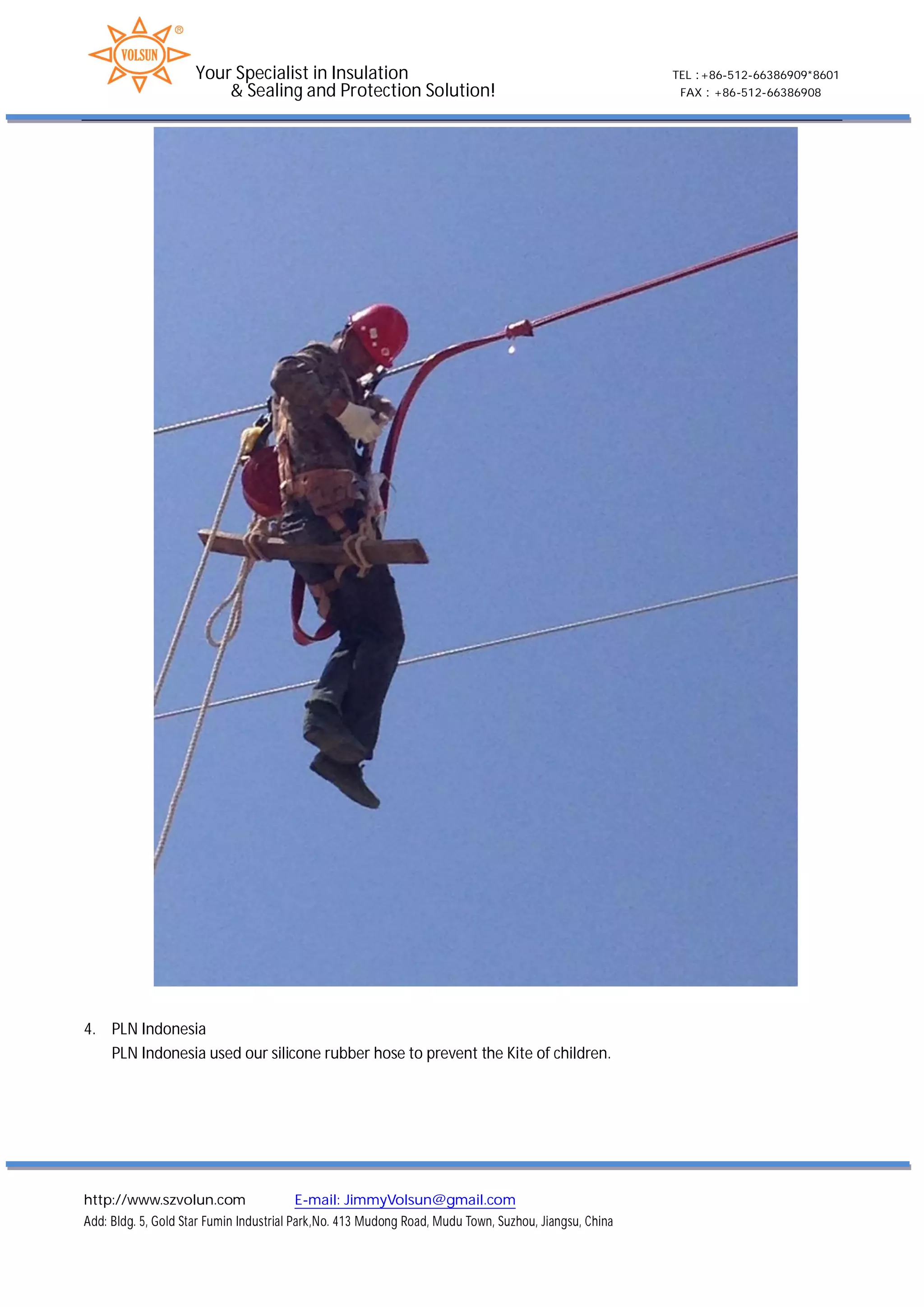 High Voltage Silicone Rubber Overhead Line Covers for Bare Conductor | PDF