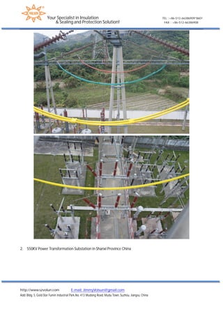 High Voltage Silicone Rubber Overhead Line Covers for Bare Conductor | PDF
