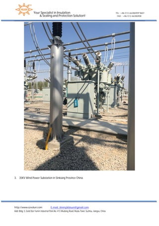 High Voltage Silicone Rubber Overhead Line Covers for Bare Conductor | PDF