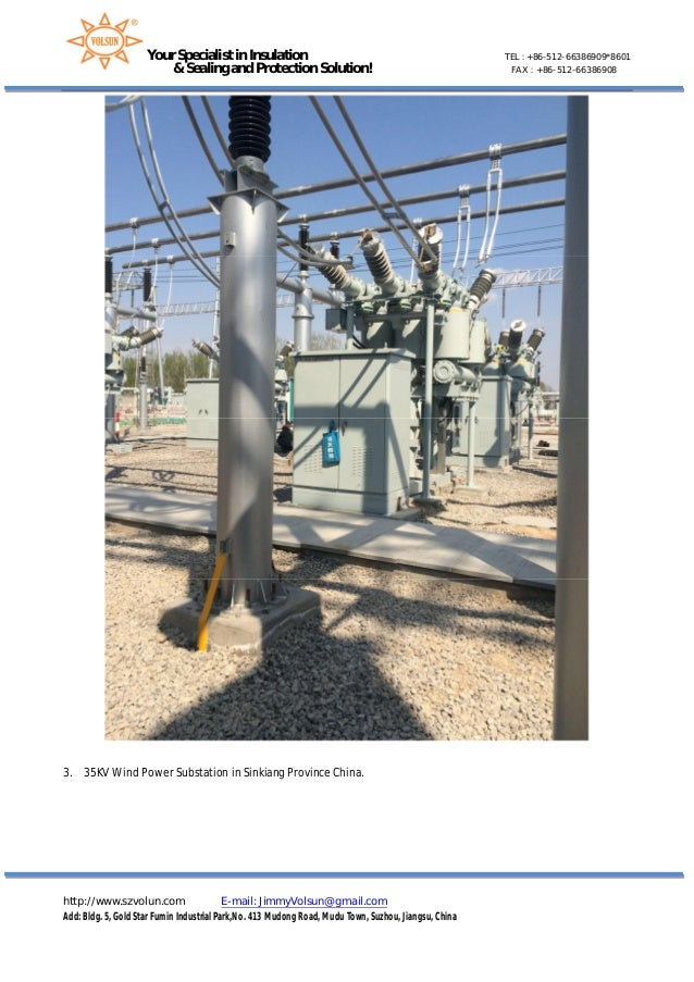 High Voltage Silicone Rubber Overhead Line Covers for Bare Conductor