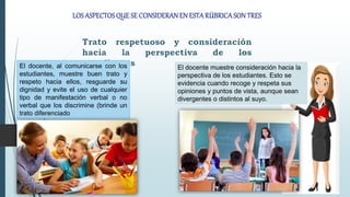 PRACTICA DE INVESTIGACION RESPECTO A PROPICIA UN AMBIENTE DE RESPETO Y ...