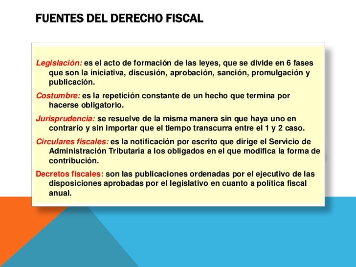 Rubrica 1 presentación derecho fiscal