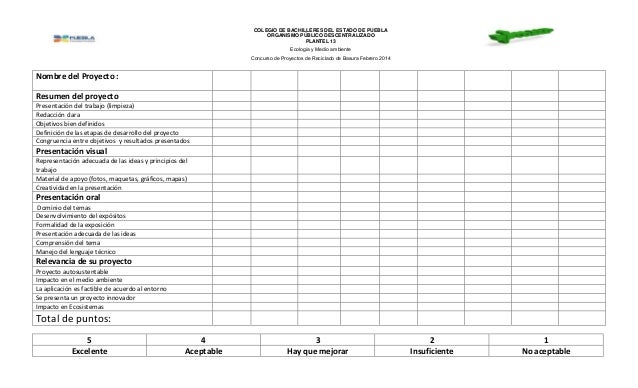 Rubrica Para Evaluar Proyectos De Reciclado | rubrica para evaluar proyectos de reciclado Rubrica Para Evaluar Proyectos De Reciclado | rubrica para evaluar proyectos de reciclado