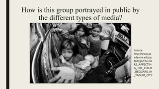 MEDIA EFFECT
Cultivation Theory
(George Gerbner)
• states that media
exposure, specifically to
television, shapes our
social reality by giving
us a distorted view on
the amount of violence
and risk in the world (Source: http://mass.pakgalaxy.com/cultivation-
theory.html)
 